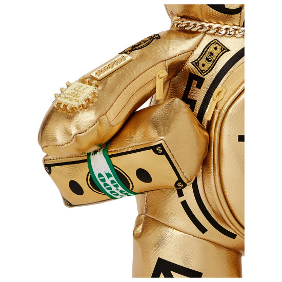 Sprayground Τσάντα πλάτης Tribal Gold Medium Money Bear Backpack
